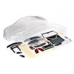 Body, Cadillac CTS-V (clear, requires painting)/ decal sheet (includes side mirr [TRX8391]