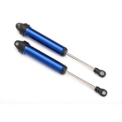 Shocks, GTR, 160mm, aluminum (blue-anodized) (fully assembled w/o springs) (rear [TRX8461X]