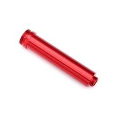 Body, GTR shock, 77mm, aluminum (red-anodized) (rear, no threads) [TRX8462R]