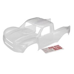 Body, Desert Racer (clear, trimmed, requires painting)/ decal sheet [TRX8511]