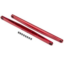 Trailing arm, aluminum (red-anodized) (2) (assembled with hollow balls), TRX8544 [TRX8544R]
