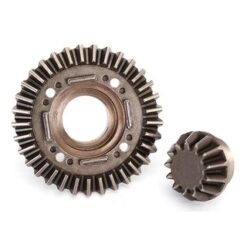 Ring gear, differential/ pinion gear, differential (rear) [TRX8579]