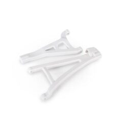 Suspension arms, white, front (left), heavy duty (upper (1)/ lower (1)) [TRX8632A]