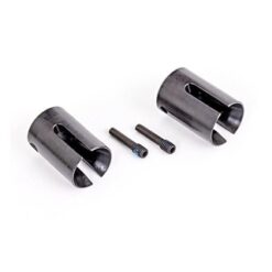 Drive cup, steel, extreme heavy duty (2)/ 4x17mm screw pins, heavy duty (2) (machined, heat treated) [TRX8652X]