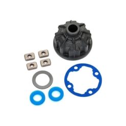 Carrier, differential (heavy duty)/ x-ring gaskets (2)/ ring gear gasket/ spacer [TRX8681]