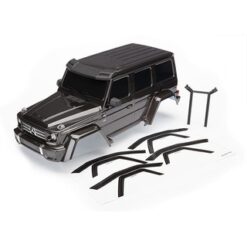 Body, Mercedes-Benz G 500 4x4, complete (black) (includes rear body post, grill [TRX8811R]