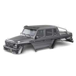 Body, Mercedes-Benz G 63, complete (matte graphite metallic) (includes grille, s [TRX8825X]