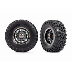 Tires and wheels, assembled, glued (TRX-6 2.2' wheels, Canyon RT 4.6x2.2' tires) (rear) (2) [TRX8854X]
