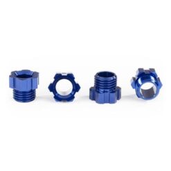 Stub Axle Nut, Aluminum (Blue-Anodized) (4) [TRX8886X]