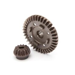 Ring gear, differential/ pinion gear, differential (rear) [TRX8977]