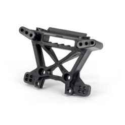 Shock tower, front, extreme heavy duty, black (for use with #9080 upgrade kit) [TRX9038]