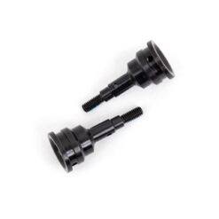 Stub axle, front, 6mm, extreme heavy duty (for use with #9051R steel CV driveshafts) [TRX9054]