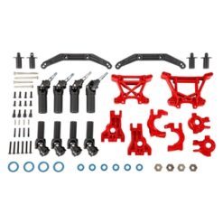 Outer Driveline & Suspension Upgrade Kit, extreme heavy duty, red [TRX9080R]