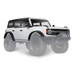 Body, Ford Bronco (2021), complete, oxford white (painted) (includes grille, sid [TRX9211L]