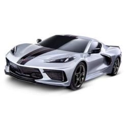 Traxxas Corvette Chevrolet Stingray 1/10 Scale AWD Supercar 4-Tec 3.0, Silver [TRX93054-4SLVR]