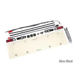 LED lights, tail lights (red)/ power harness/ tail light housings (left & right) [TRX9497]