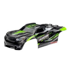 Body, Sledge, green/ window, grille, lights decal sheet (assembled with front & [TRX9511G]