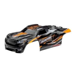Body, Sledge, orange/ window, grille, lights decal sheet (assembled with front & [TRX9511T]