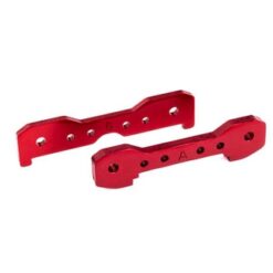 TIE BARS, FRONT, 6061-T6 ALUMINUM (RED-ANODIZED) (FITS SLEDGE™) [TRX9527R]