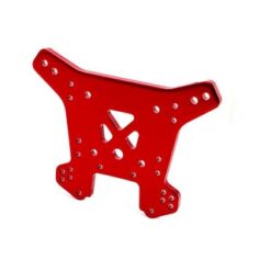 Shock tower, rear, 6061-T6 aluminum (red-anodized) [TRX9538R]