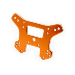 Shock tower, front, 6061-T6 aluminum (orange-anodized) [TRX9539T]