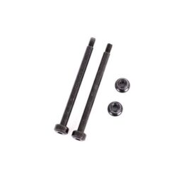 Suspension pins, outer, front, 3.5x48.2mm (hardened steel) (2)/ M3x0.5mm NL, fla [TRX9542]