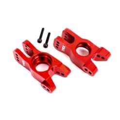 CARRIERS. STUB AXLE. 6061-T6 ALUMINUM (RED-ANODIZED) (LEFT A [TRX9552R]