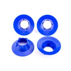 Wheel covers, blue (4) (fits #9572 wheels) [TRX9569X]