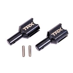 Differential output cup, front or rear (hardened steel, heavy duty) (2)/ 2.5x12mm pin (2) [TRX9583X]