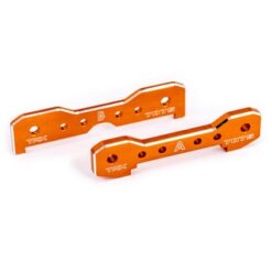 Tie bars, front, 7075-T6 aluminum (orange-anodized) (fits Sledge) [TRX9629T]