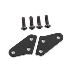 Steering block arms (aluminum, dark titanium-anodized) (2) (fits #9537 and 9637 steering blocks) [TRX9636A]