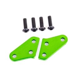 Steering block arms (aluminum, green-anodized) (2) (fits #9537 and 9637 steering blocks) [TRX9636G]