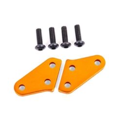Steering block arms (aluminum, orange-anodized) (2) (fits #9537 and 9637 steering blocks) [TRX9636T]
