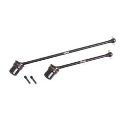 Driveshafts, center, assembled (steel constant-velocity), front (1)/ rear (1) (fits Sledge) [TRX9655X]