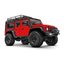Traxxas TRX-4 M 1/18 scale Crawler Land Rover 4WD rood [TRX97054-1RED]