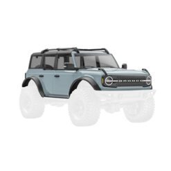 Body. Ford Bronco. complete. Cactus Grey (includes grille. s [TRX9711-GRAY]