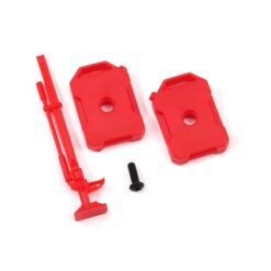 Fuel canisters (left & right)/ jack (red) (fits #9712 body) [TRX9721]