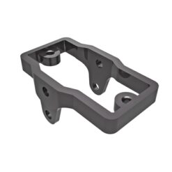 Servo mount, 6061-T6 aluminum (dark titanium-anodized) [TRX9739-GRAY]