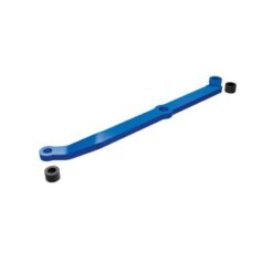 Steering link. 6061-T6 aluminum (blue-anodized)/ servo horn. [TRX9748-BLUE]