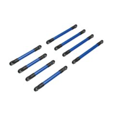 Suspension link set. 6061-T6 aluminum (blue-anodized) (inclu [TRX9749-BLUE]