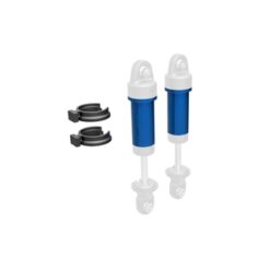 Body, GTM shock, 6061-T6 aluminum (blue-anodized) (includes spring pre-load spacers) (2) [TRX9763-BLUE]