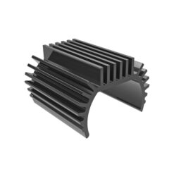 Heat sink. Titan 87T motor (6061-T6 aluminum. dark titanium- [TRX9793-GRAY]