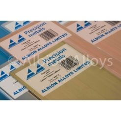 Albion Alloys koper plaat 0.6x100x250mm [ALBSM8M]