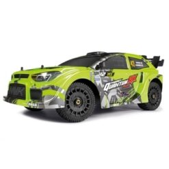 Maverick FLUX QuantumRX Rally Car Body - Fluoro Green [MAV150364]