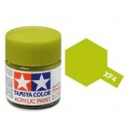 TAMIYA XF-4 Mat geel/groen acryl.groot (1mtr) [TA81304]