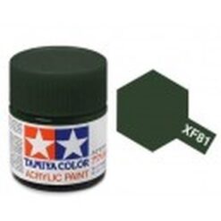 TAMIYA XF-81 donker groen mat 10ml [TA81781]