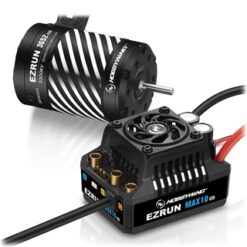 HOBBYWING EZRUN MAX10 G2 80A COMBO WITH 3652SD-3300KV 3.175 [HW38020346]