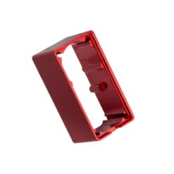 Servo case, aluminum (red-anodized) (middle) (for 2255 servo), TRX2253 [TRX2253]