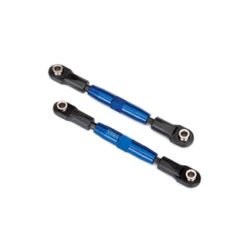 Camber links, front (TUBES blue-anodized, 7075-T6 aluminum, stronger than titani [TRX3643X]