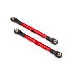 Toe links (TUBES red-anodized. 7075-T6 aluminum. stronger th [TRX6742R]